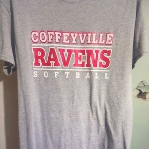 Coffeyville Ravens Gray T-Shirt